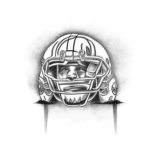 Best Friend Tattoo 2 Football Player