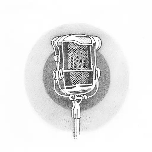 Jesus With Microphone