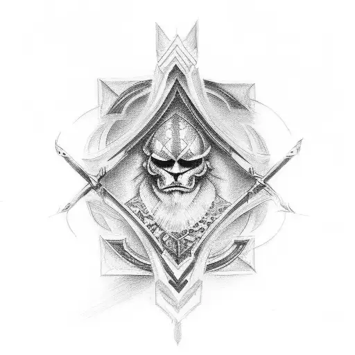 Runen Family Symbol Mom Father And Twinbrother