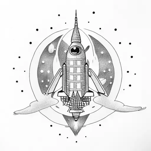 Ghost Riding A Space Rocket