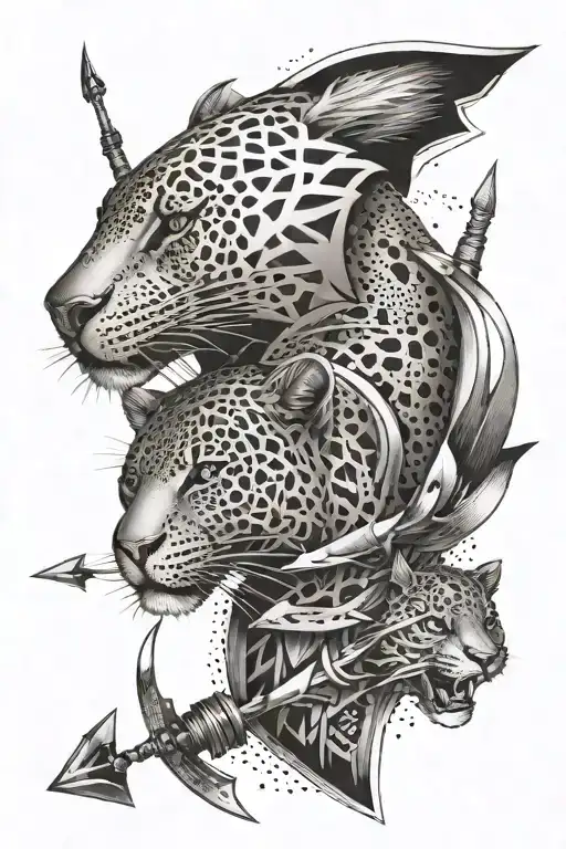 Panter And Arrow Weapon