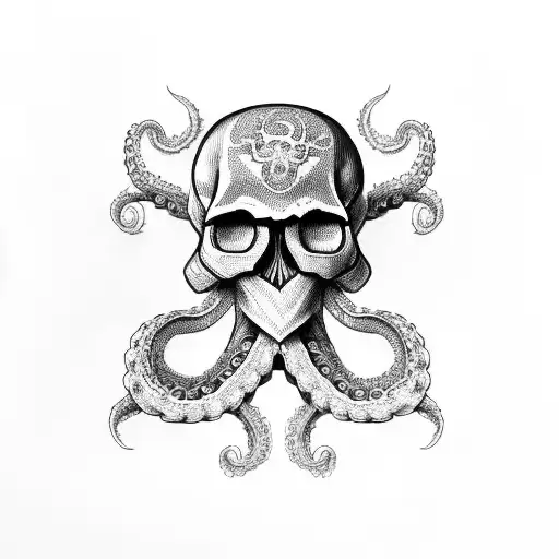 Skull Octopus