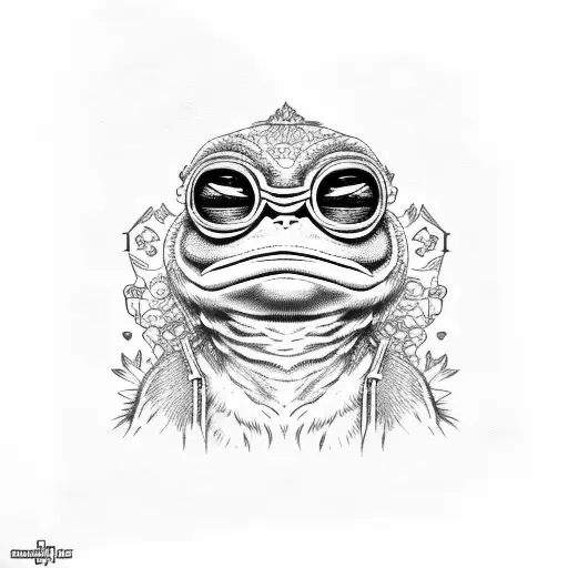 Pepe Frog With Funny Monkey