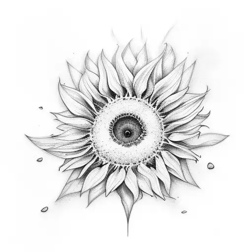 Lucian With Sunflower