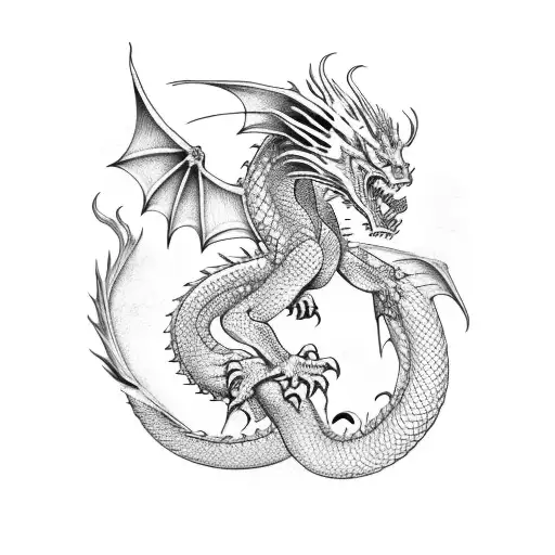 Dragon On A Pile Of Books