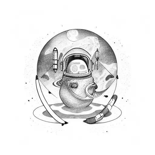 Astronut Hearing Music