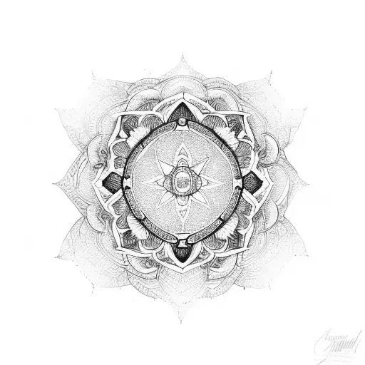 Mandala Under Breast
