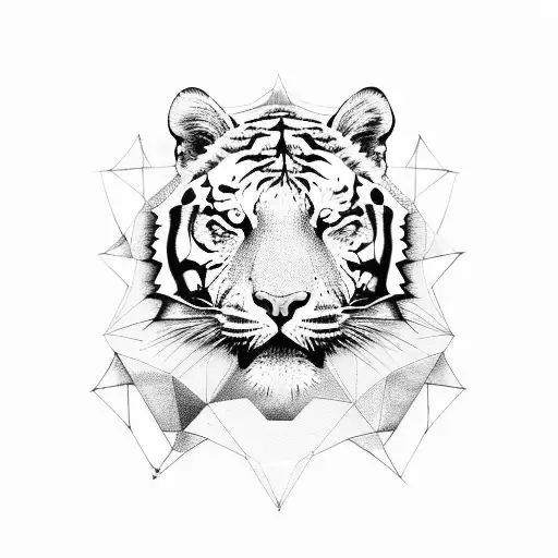 Tiger Geometrical