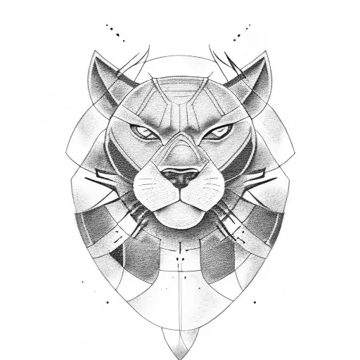 A Black Panther Playing A Rugby Match