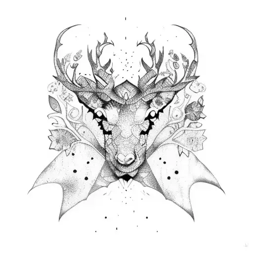 Patchwork Sleeve With Nature