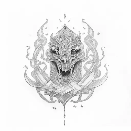 The Word Currie In Old English On Fire