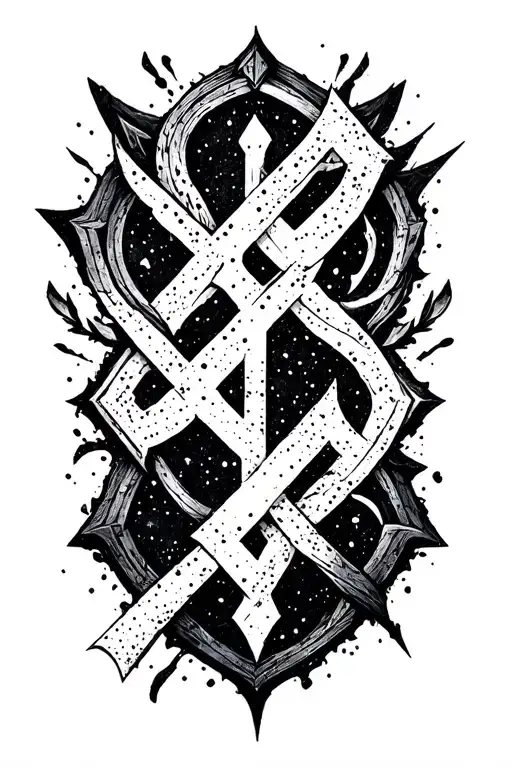 Fuse Elements Of Nordic Runes With League Of Legends Champions For A Unique Tattoo Design