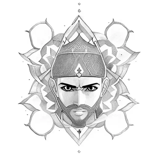 Morocco The Moroccan Archer And Naruto Flowers