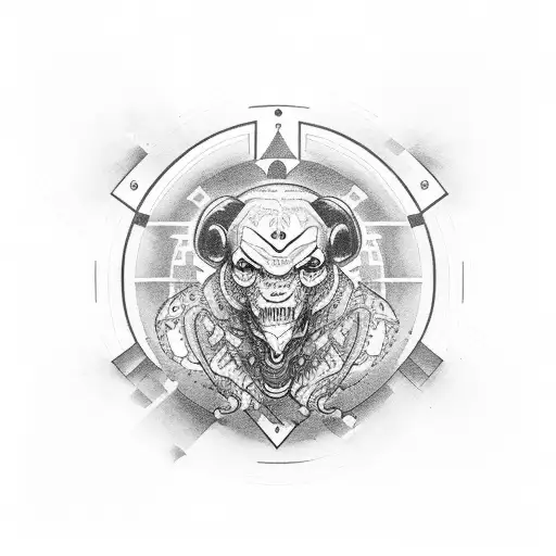 O With A L Going In The Middle With Gangster Don't