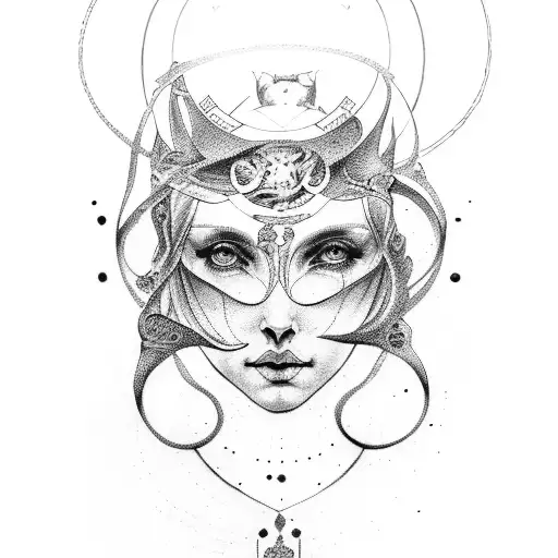 Symbol Of Hecate The Mother Of The Arcane