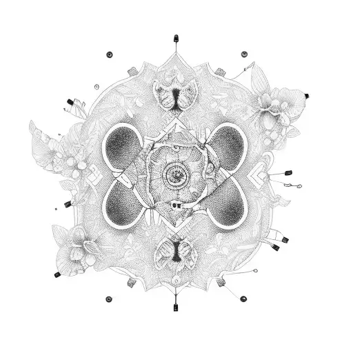 Teal Bed Frame That Resembles A Craddle And Fairy Lights On The Wall Behind It