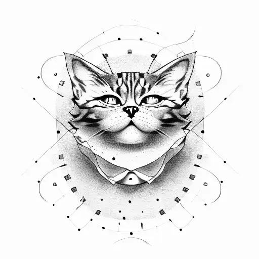 Americal Curl Cat Work Minimalist