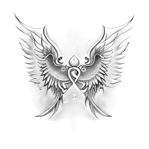 Sfinx Cat With Wings