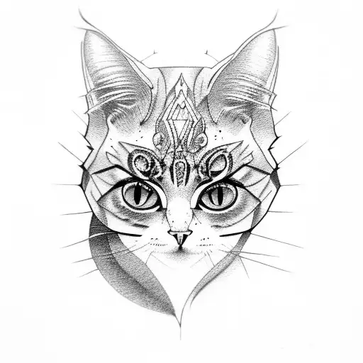 Cat With Tilted Head