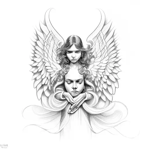 Americal Curl Work Angel