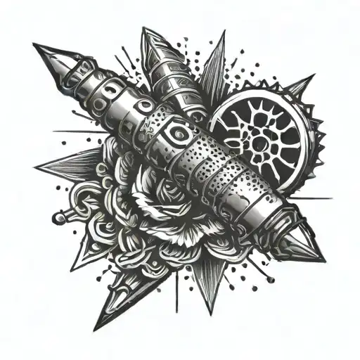 Spark Plug In A Dart Arrow