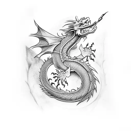 Dragon Spine Tatoo