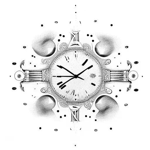 Clock With Great White