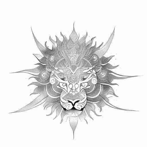 Sun Lion Tribal