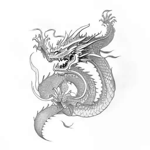 Dragon Kung Fu Tattoo