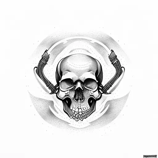 A Hacker Skull