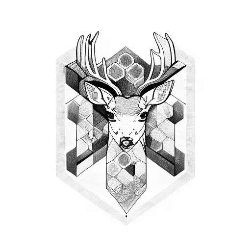 Deer Hexagons