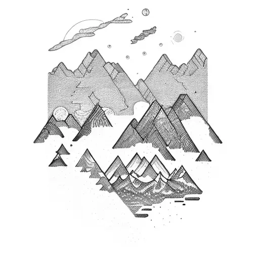 Mountain Scene With Ocean Combing Elements Of Colorado And Florida