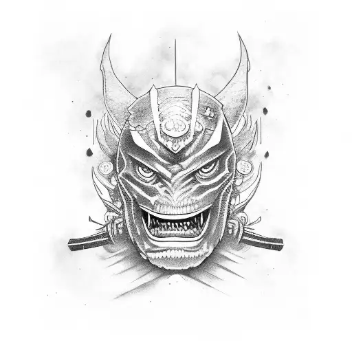 Horror Monster Samurai