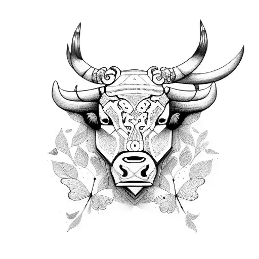 Bull And Butterflies