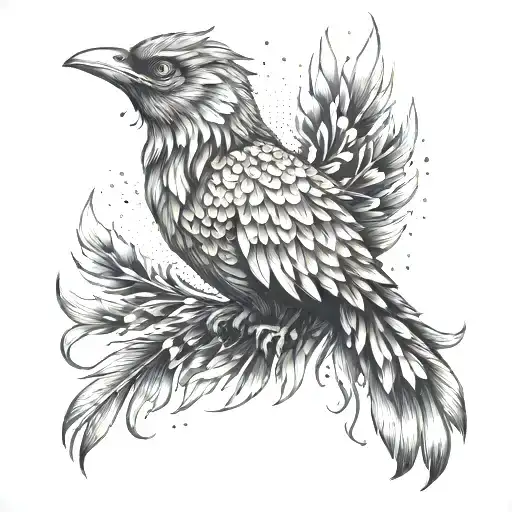 Phoenix Bird Mixed With Toros