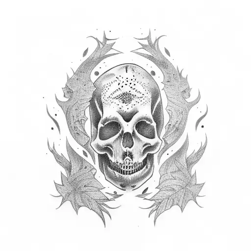 Couple Completion Tattoos Spooky