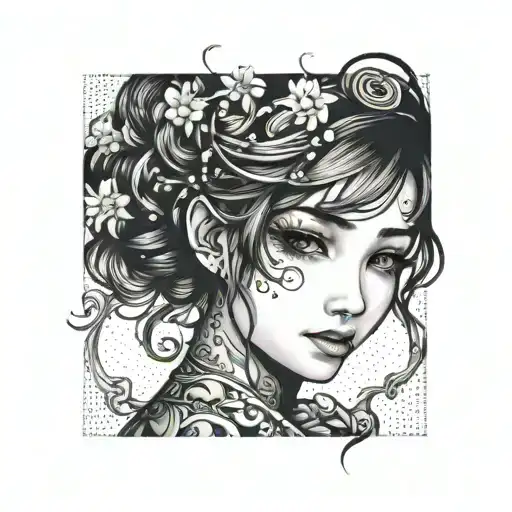 Anime Beautifull Girl Face