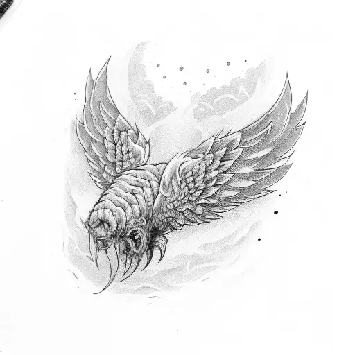 One Bad One Good Wing Come Out Of Pentagramm