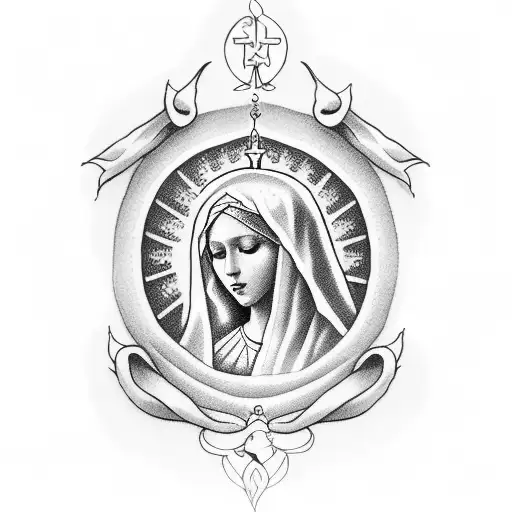 Virgin Mary Beautiful