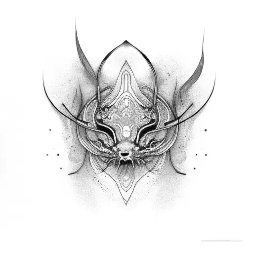 Fine Line Art With 4 Curvy Lines