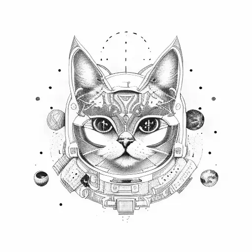 Space Cat Sleeve