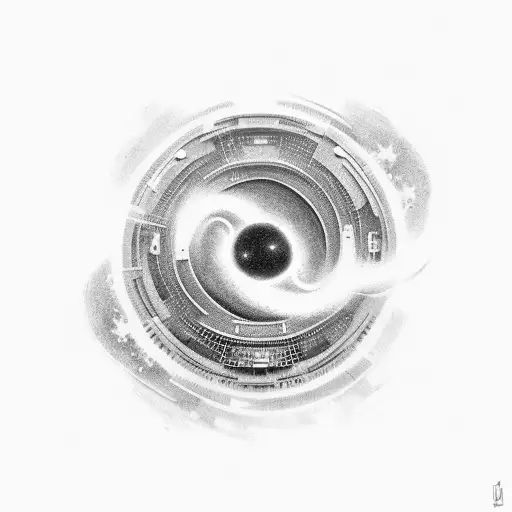 Black Hole In Interatellar