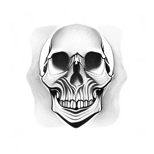 Skull And Drama Mask