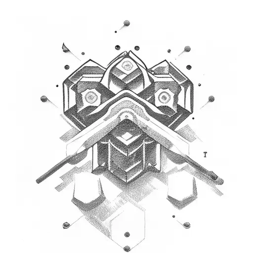 Gun And Dumbell And Padel