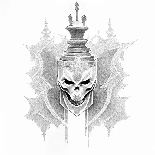 Ghost Chess Piece