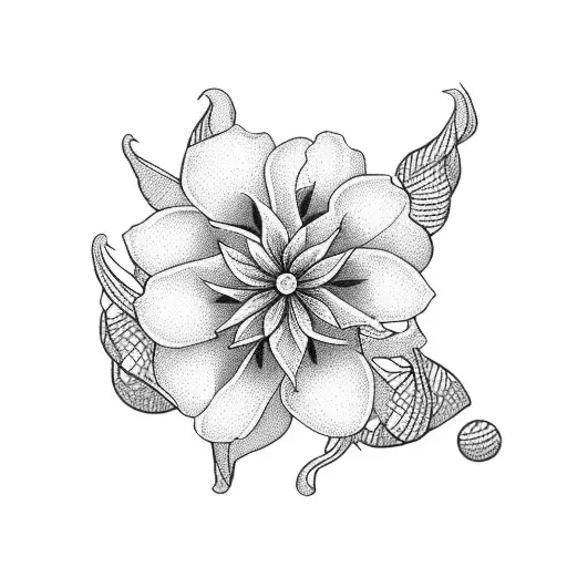 Crown With Needle Thread Jasmine Flowers