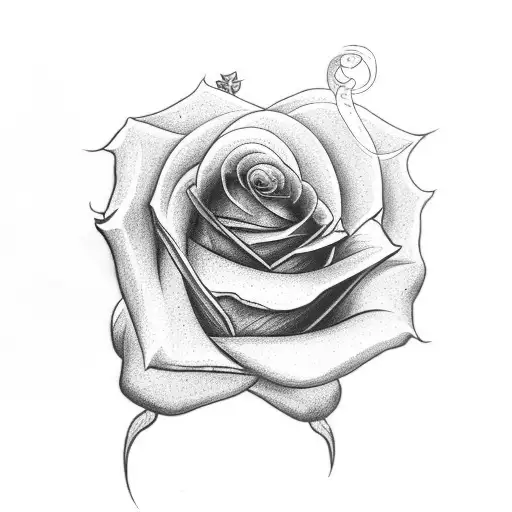 Rose And Dagger With My Daughters Name N Dob