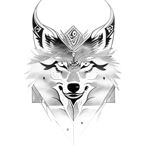 Dacian Wolf Flag