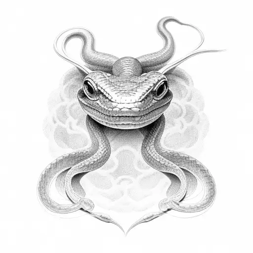 Single Snake From Above