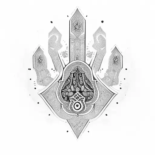 Hamsa Hand Symbol